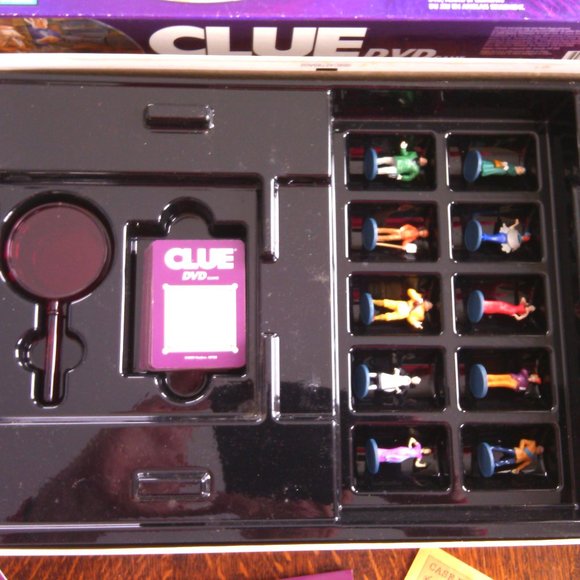 Clue DVD board game Inspector Brown deduction murder-mystery interactive DVD's - Picture 4 of 16